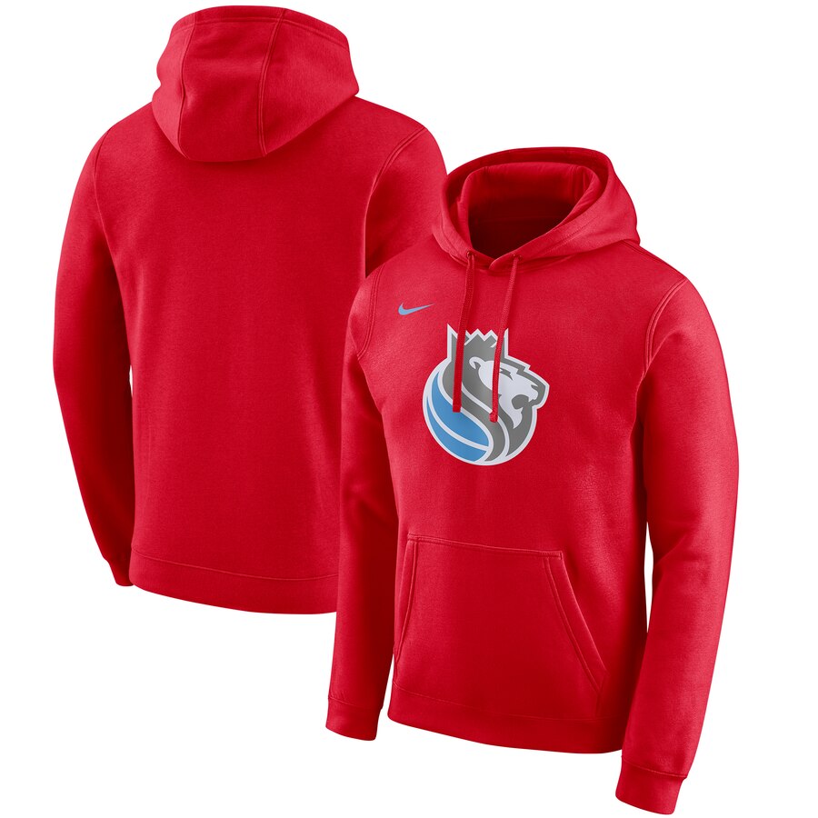 NBA Sacramento Kings Nike 201920 City Edition Club Pullover Hoodie Red